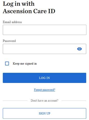 Ascension Health Patient Portal