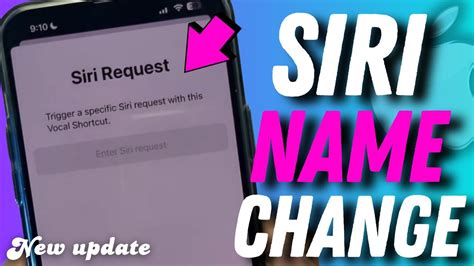 Can You Change Siri's Name