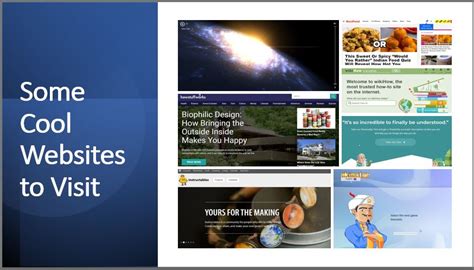 Cool Websites To Visit