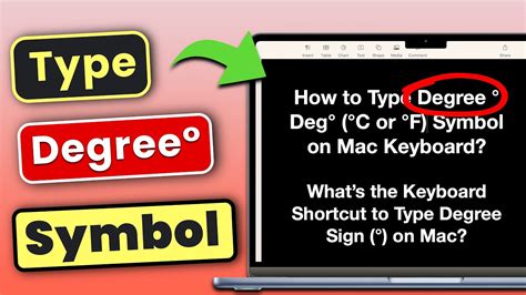 Degree Sign On Mac