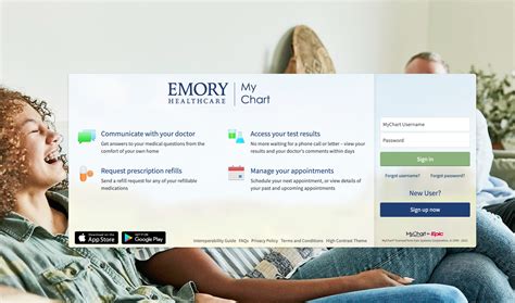 Emory Healthcare Mychart