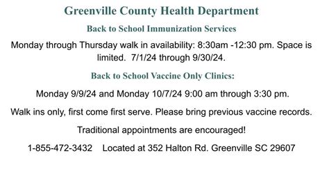 Greenville County Health Department