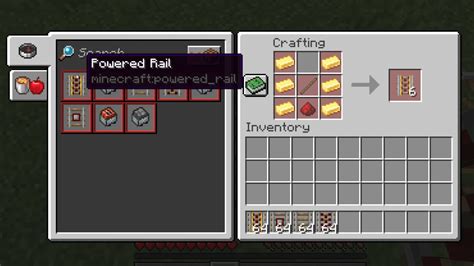 How Do You Craft A Powered Rail In Minecraft