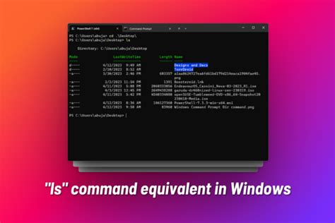 Ls In Windows Command