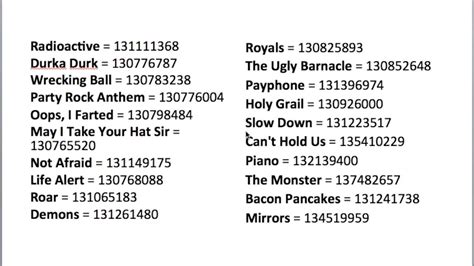Roblox Music Codes Not Copyright