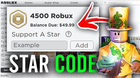 Robux Star Codes 2024