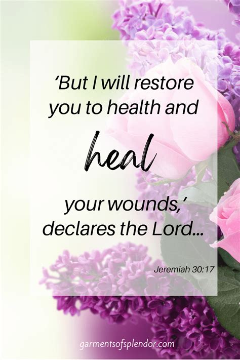 Scriptures About Health