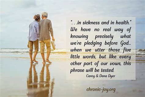 Through Sickness And Through Health