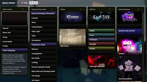 Trello Jujutsu Infinite