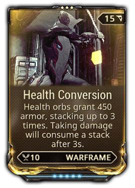 Warframe Health Conversion